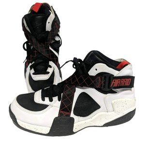Great Men's Nike Air Raid White University Red Size 11 Athletic Shoes
